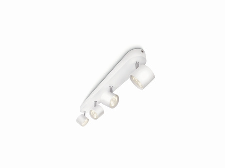 LED STAR stropní svítidlo 4x 4,5W 2700K stmívatelné reflektorové svítidlo pohyblivé bílé PHILIPS