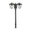 Zahradní lampa Lucerna 3xE27 vysoká 199CM černá VT-740 V-TAC