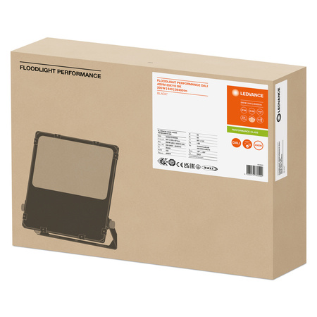 LED reflektor Venkovní reflektor Stmívatelný 200W 26400lm 4000K IP66 Černý reflektor Ledvance