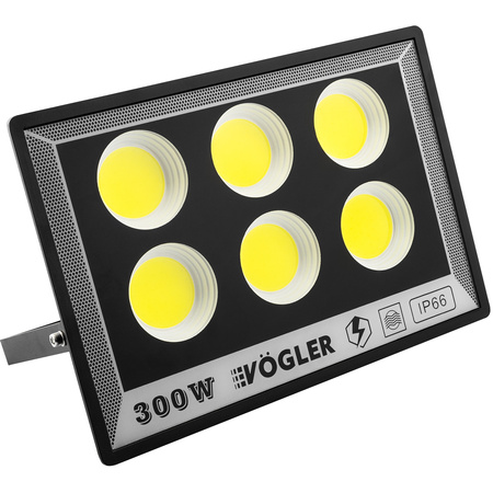 LED reflektor HALOGEN 300W COB ZEWNĘTRZNY SLIM OCZKOKO REFLEKTOR LAMPA