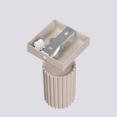 Nástěnné svítidlo GU10 Aluminum Taupe Carbon Deep Space SL.1761 Sollux