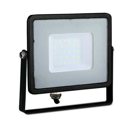 Reflektor LED 30W 2400lm 3000K IP65 Black Samsung Chip VT-30-B V-TAC