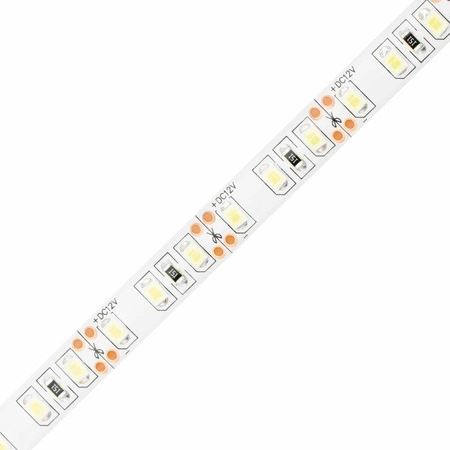 LED pásek 12V, 48W 600LED 2835 Studená bílá IP65 8mm 5m LUMILED