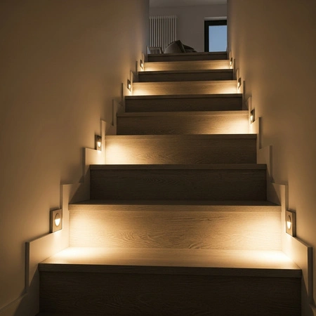 10x LED GU10 reflektor PAR16 6W = 50W 580LM 4000K neutrální bílá 120° se senzorem pohybu LUMILED