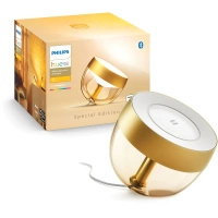 Stolní lampa IRIS LED Gold EU/UK 8,1W CCT RGB PHILIPS HUE Bluetooth Zigbee