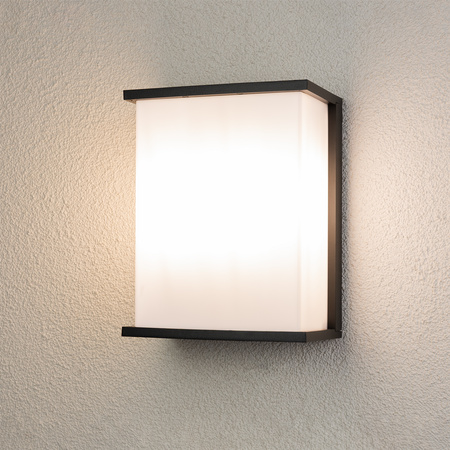 Zahradní nástěnná lampa 2x E27, obdélníková LEVIS LUMILED