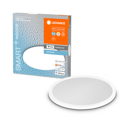 LED stropní svítidlo ORBIS Disc koupelnové svítidlo 25W 3200lm Teplá bílá-Studená bílá 40cm SMART+ WiFi LEDVANCE