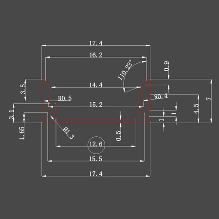 Hliníkový kryt profilu pro LED pásky Silver Sanico Goldlux