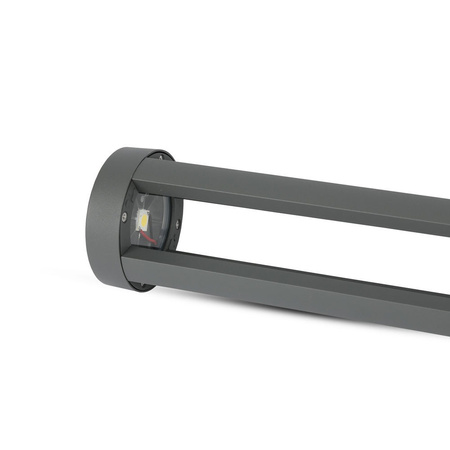 Venkovní zahradní lampa LED tyč 10W 4000K šedá IP65 80cm COB-CREE VT-820 V-TAC