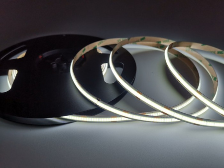 LED pásek COB 24V 45W 2400LED NEON Studená bílá 8mm 5m