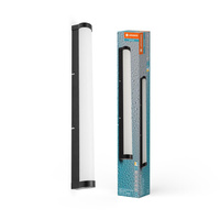 Koupelnové svítidlo LED Nástěnné svítidlo nad zrcadlo Stmívatelné 12W 1100lm CCT Černá IP44 60cm Obris Ledvance