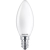 Žárovka LED svíčka E14 B35 3.4W = 40W 470lm 2700 Teplá bílá vlákno Mléčné PHILIPS Stmívatelné