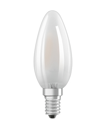 LED žárovka E14 B35 3.4W = 40W 470lm 2700K Teplá bílá 300° CRI90 Filament OSRAM SUPERSTAR+ Stmívatelné