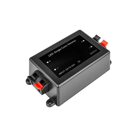 Stmívač pro LED pásky. Rádiový ovladač s RF dálkovým ovládáním 8A 12V