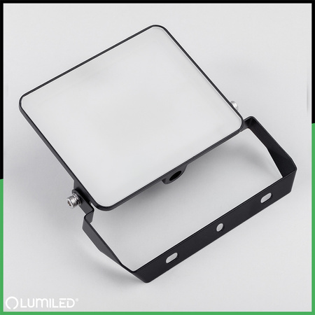 LED Reflektor AZZLER 20W 2400lm 4000K IP65 Venkovní Halogen Černý LUMILED