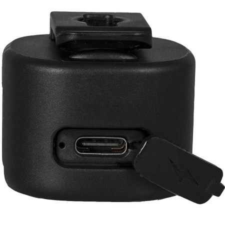 Zadní svítilna na kolo červená SMART USB-C 6 režimů IP66 POWERFUL VAYOX