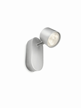 Stropní svítidlo LED STAR 4,5 W 2700K Stmívatelný reflektor Pohyblivé svítidlo Hliník PHILIPS