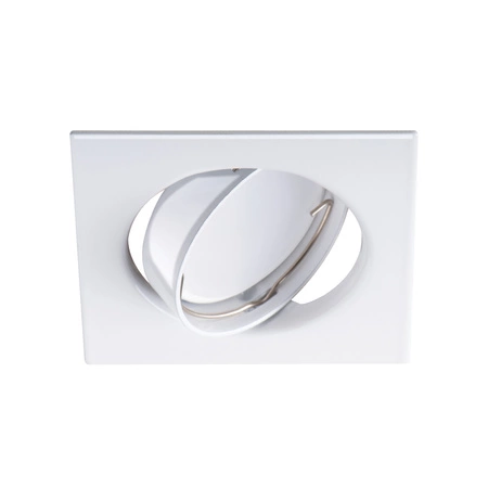 Sada 3x LED zápustná nastavitelná bodová lampa GU10 10W 3000K teplá čtvercová bílá Tribis Kanlux