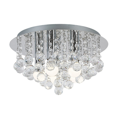 Dekorativní stropní svítidlo 5x E14 Chrome Modern Corinna Rabalux