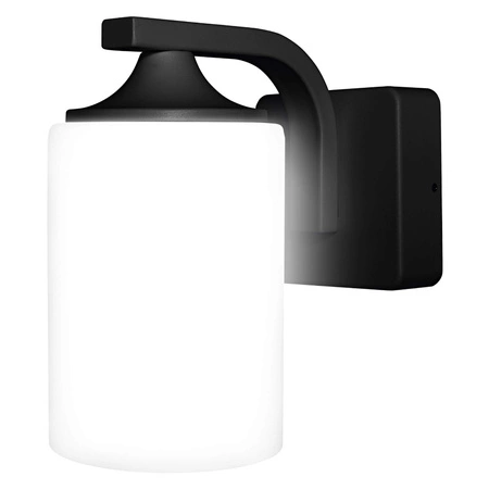 Venkovní nástěnné fasádní svítidlo černé IP43 ENDURA CLASSIC Lucerna Válec E27 LEDVANCE