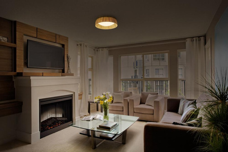 LED Plafond Povrchová stropní lampa 18W 750lm 3000K Teplá hnědá 40cm Dekor Ledvance