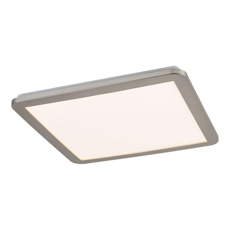 Plafond LED stropní svítidlo do koupelny 24W 1500lm 3000K stmívatelné stříbrné IP44 moderní Jeremy 5210 Rabalux
