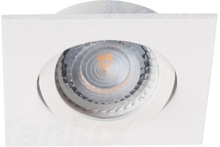 Čtvercové vestavné halogenové stropní svítidlo DALLA MR16 Gx5.3 bílá Kanlux