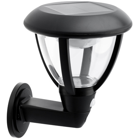 Solární zahradní nástěnné svítidlo Elevation LED nástěnné svítidlo s pohybovým a soumrakovým senzorem 4000K IP44