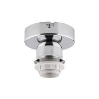 Plafond LED stropní svítidlo Povrchová montáž E27 Chrom Moderní spodní Rabalux