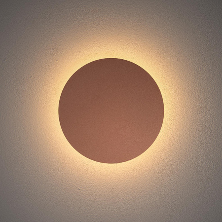 Nástěnné svítidlo LED 7W 60lm 3000K Warm Copper Modern RING LED S 10316 Nowodvorski