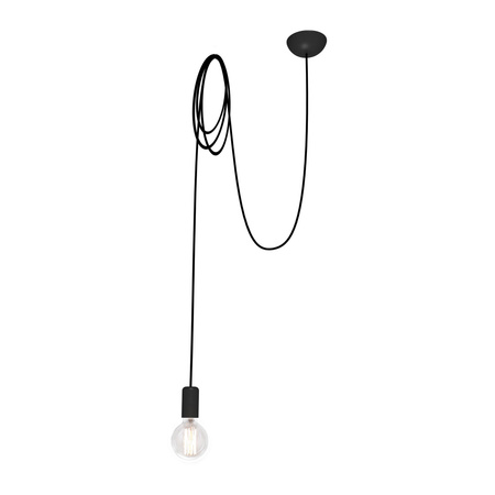 Stropní svítidlo SPIDER 6792 Nowodvorski Black E27 Pendant 300 cm Modern
