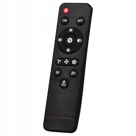 PLAFON LED RODOS FAN stropní svítidlo 72W 2700K-6500K černá + dálkový ovladač