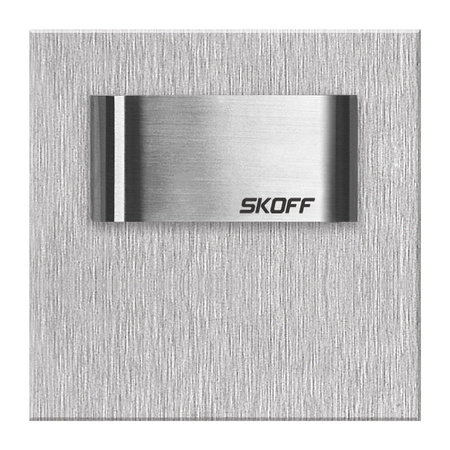 LED svítidlo na schodiště 0.4W 6500K 10V DC IP20 Cut Inox TANGO MINI SHORT Skoff