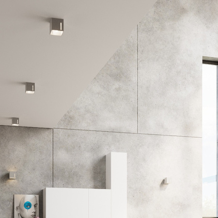 Svítidlo pro povrchovou montáž PIXAR G9 Cube Grey SOLLUX