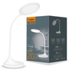 Stolní LED lampa VIDEX stmívatelná flexibilní 20W 4100K bílá