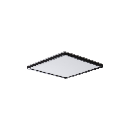 Plafond LED stropní panel Svítidlo pro povrchovou montáž 12,3W 1130lm 4000K Neutral 120° Square Black IP54 Azpo Kanlux