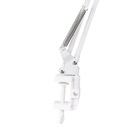 Stolní lampa E27 bílá Pracovník Sanico Goldlux