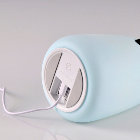 LED RGB dekorativní noční světlo s dobíjecí baterií medvěd modrý GOLDLUX (Polux)