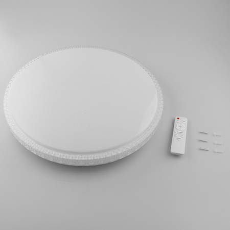 LED stropní plafon AGA2 72W IP44 CCT bílý kulatý 50cm + LUMILED PILOT