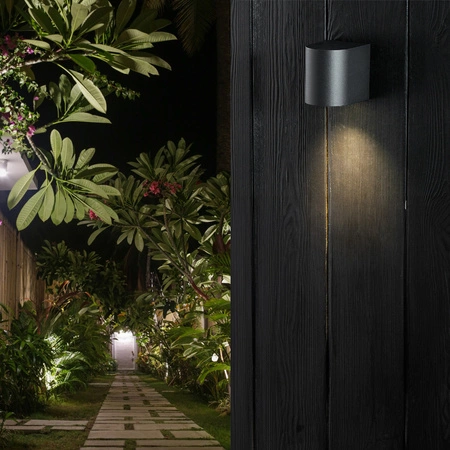 Zahradní nástěnná lampa GU10, Černá ALLIUM LUMILED