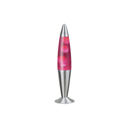 E14 Transparent Lava Classic Lollipop 2 4108 Noční stolní lampa Rabalux