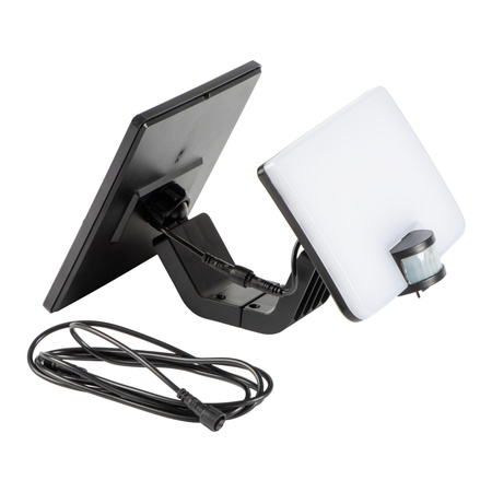 LED reflektor Solar SONE Motion Sensor 8W 800lm 4000K IP54 Black KANLUX