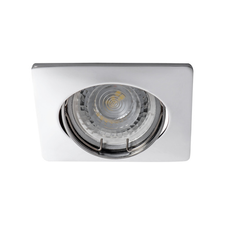 Podhledové svítidlo NESTA GU10/GU5,3 Square Movable Chrome KANLUX pro zápustnou montáž