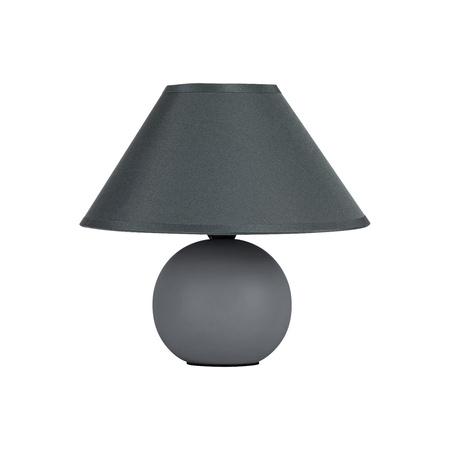 Stolní noční lampa E14 šedá Moderní Ariel Rabalux