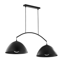 FARO NEW BLACK Lustr Závěsné stropní svítidlo Black Minimalist E27 6008 TK Lighting