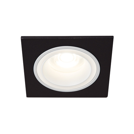 Halogenové bodové svítidlo LED GU5.3 GU10 Square White Black Feline Kanlux Flush Mount