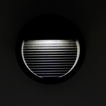 Zahradní povrchové schodišťové svítidlo LED 3W 60lm IP44 4000K šedé Q8 GOLDLUX (Polux)