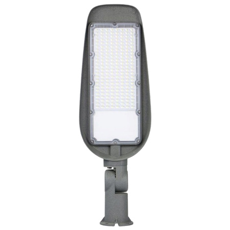 Pouliční lampa LED silniční svítidlo nastavitelné 50W IP65 6500K 5500lm ŠEDÁ