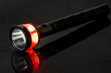 Ruční svítilna LED svítilna Searchlight Magnet USB Police Tactical VAYOX VA0074