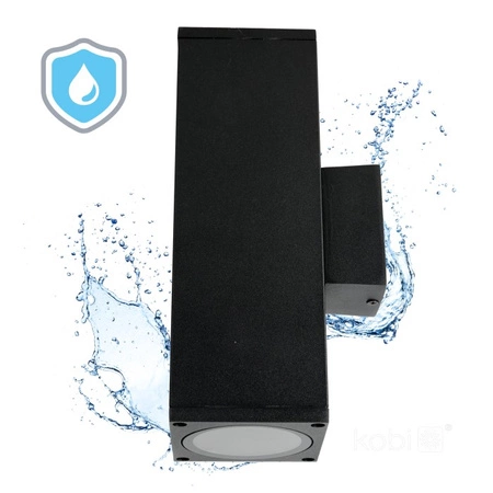 Venkovní zahradní lampa fasádní nástěnná lampa GU10 LED IP54